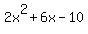 2x%5E2%2B6x-10
