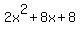 2x%5E2%2B8x%2B8