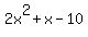 2x%5E2%2Bx-10