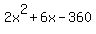 2x%5E2+%2B+6x+-+360