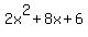 2x%5E2+%2B+8x+%2B+6
