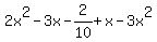 2x%5E2+-+3x+-+2%2F10+%2B+x+-+3x%5E2