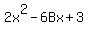 2x%5E2+-+6Bx+%2B+3