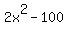 2x%5E2-100+