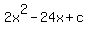 2x%5E2-24x%2Bc