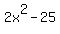 2x%5E2-25
