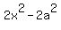 2x%5E2-2a%5E2