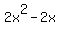 2x%5E2-2x