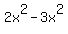 2x%5E2-3x%5E2
