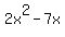 2x%5E2-7x+