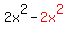 2x%5E2-red%282x%5E2%29