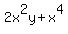 2x%5E2y%2Bx%5E4