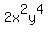 2x%5E2y%5E4