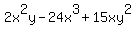 2x%5E2y-24x%5E3%2B15xy%5E2