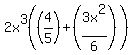 2x%5E3%28%284%2F5%29%2B%283x%5E2%2F6%29%29