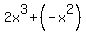 2x%5E3%2B%28-x%5E2%29%29%2B%28%28-10x%29%2B5%29