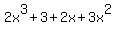 2x%5E3%2B3%2B2x%2B3x%5E2