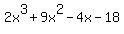 2x%5E3%2B9x%5E2-4x-18