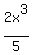 2x%5E3%2F5