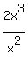 2x%5E3%2Fx%5E2