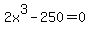 2x%5E3-250=0