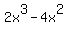 2x%5E3-4x%5E2