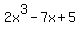 2x%5E3-7x%2B5