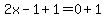 2x-1%2B1=0%2B1