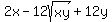 2x-12sqrt%28xy%29%2B12y