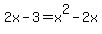 2x-3+=+x%5E2-2x