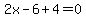 2x-6%2B4=0