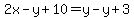 2x-y%2B10=y-y%2B3