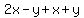 2x-y%2Bx%2By