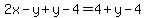 2x-y%2By-4=4%2By-4