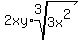 2xy%2Aroot%283%2C3x%5E2%29