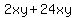 2xy%2B24xy