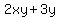 2xy%2B3y