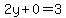 2y%2B0=3