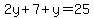 2y%2B7%2By=25