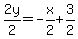 2y%2F2=-x%2F2%2B3%2F2
