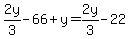 2y%2F3-66%2By=2y%2F3-22