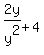 2y%2Fy%5E2%2B4