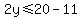 2y%3C=20-11