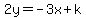 2y=-3x%2Bk