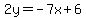 2y=-7x%2B6