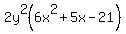 2y%5E2%286x%5E2+%2B+5x+-+21%29+