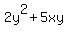 2y%5E2%2B5xy