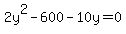 2y%5E2-600-10y=0