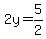 2y+=+5%2F2
