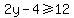 2y-4%3E=12